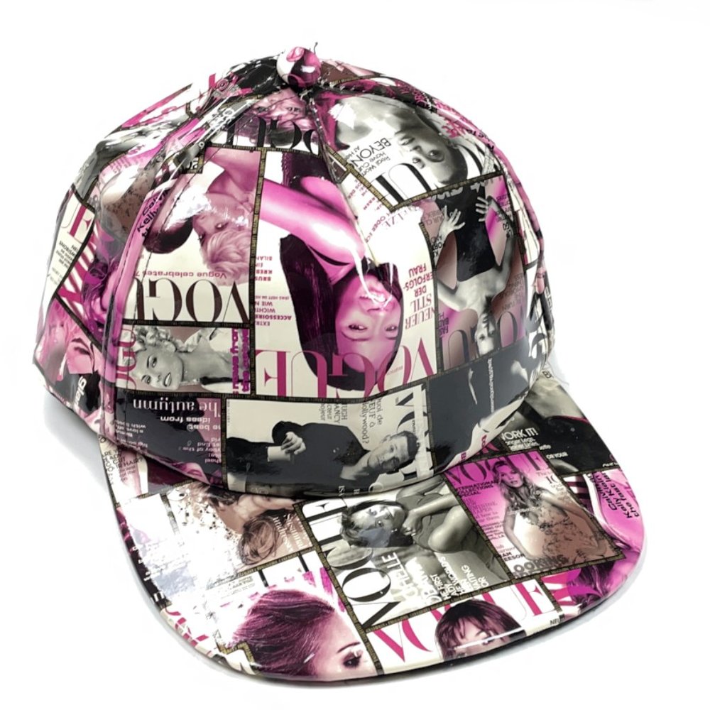 Vogue Magazine Vinyl Snapback Hat Obama Beyonce